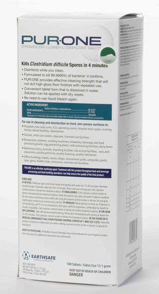 Neutral sanitizing disinfectant 13.1 g tablets (restaurant commercial grade) (unscented with chlorine odor)
